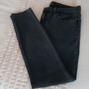 Joe's Skinny Ankle Jeans Faded Black